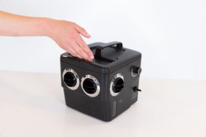 Transcool E3 12V portable air cooler for camping, pets and truck sleepers