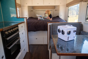 Using a white Transcool E3 inside an RV