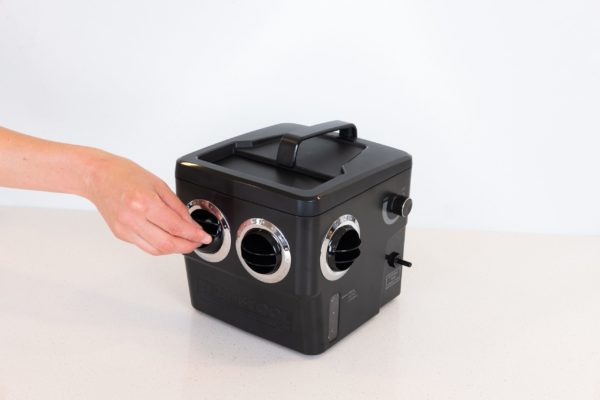 Transcool E3 12V portable air cooler for caravans and camping