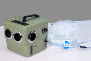 Khaki Transcool E3 and water reservoir